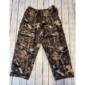 Frogg Toggs Realtree Rain Pants Mens M Camo Leg  closure Bottoms